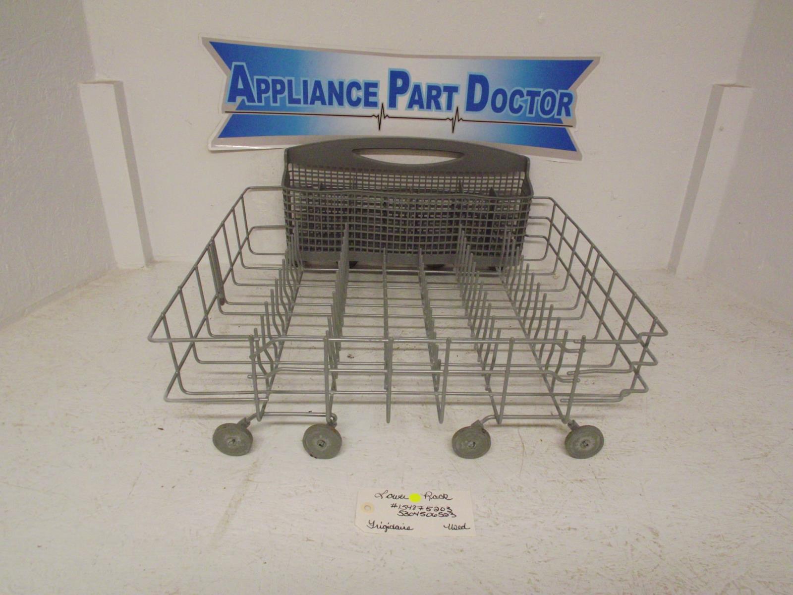 Frigidaire Dishwasher 154875203 5304506523 Lower Rack Used Frigidaire Dishwasher 154875203 5304506523 Lower Rack Used